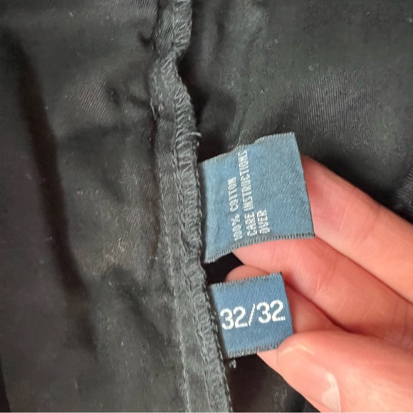 Vintage Polo Ralph Lauren Men’s 32x32 (Fits 30x30) Hammond Pants Black Casual - Picture 4 of 8
